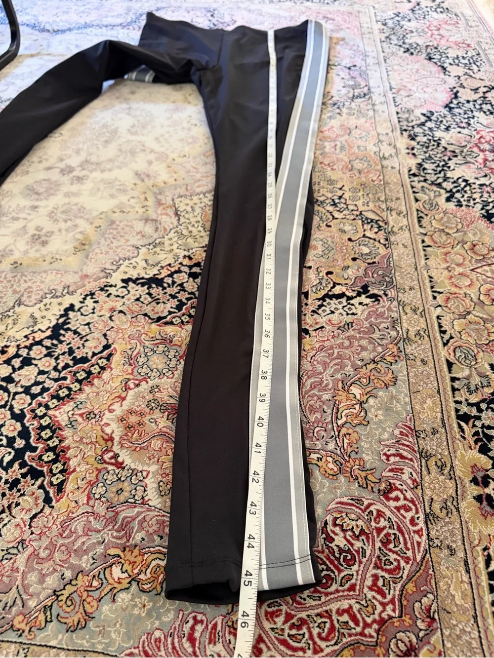 NWT Fabletics Motion365+ Twisted Stripe Pull-On Pants Black Size XL (12–14) - Picture 14 of 14